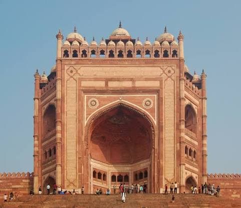 The Buland Darwaza gate at Fatehpur Sikri